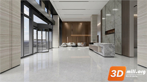 Lobby front desk Skp Files 